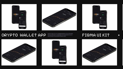 Crypto Wallet App UI kit