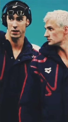 Top 2 male swimmers oat They didn’t just race each other.They pushed each other to history.🐐