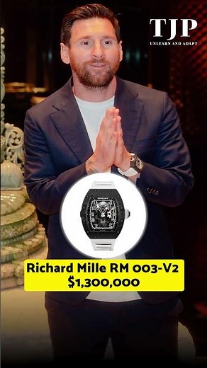 Lionel Messi’s 5 Must-See Luxury Watches!