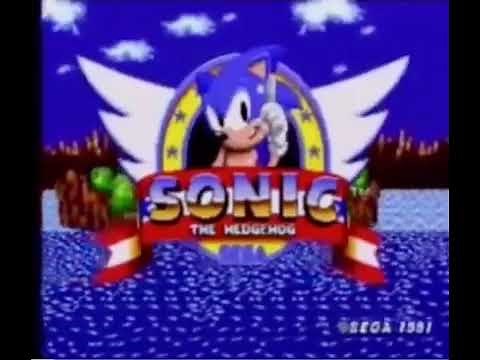 Sonic The Hedgehog Anti-Piracy Screen