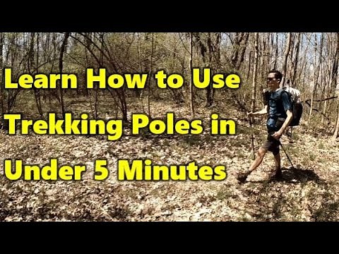 Learn to Use Trekking Poles in Under 5 Minutes