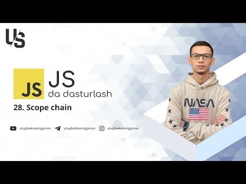 Javascript | 28. Scope chain