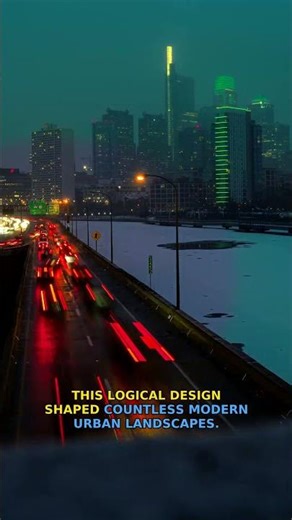 Ever noticed how many cities follow a grid pattern