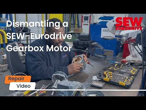 Dismantling an SEW-Eurodrive Gearbox Motor | Electro-Mechanical Experts