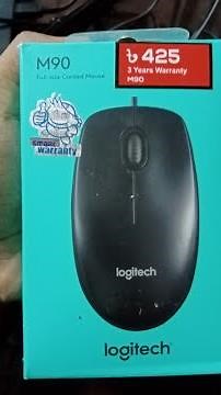 logitech M90 mouse unboxing and overview