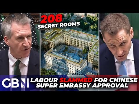 Labour scolded for Chinese super-embassy 'capitulation' as LITANY of security risks exposed