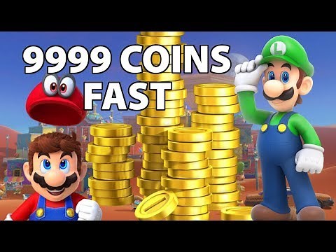 Super Mario Odyssey - How To Get 9999 Coins Fast