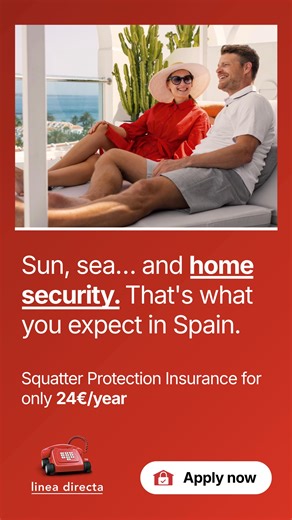 Take out Squatter Protection insurance today *Subject to conditions and underwriting terms. | Línea Directa Aseguradora