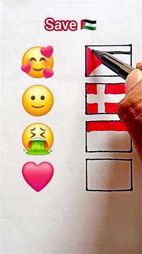 Draw Flag Map of Norway 🇳🇴 #norway