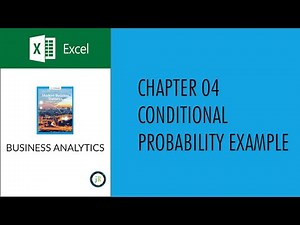 Business Analytics Chapter04 Excel (Conditional Probability)