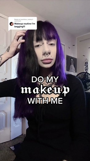 Updated Goth Makeup Tutorial with Black Lipstick