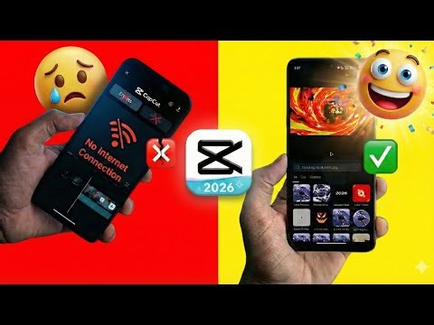 #CapCut No Internet Problem Solved 2026 CapCut Effect Fix Today Style No Internet Error Solution