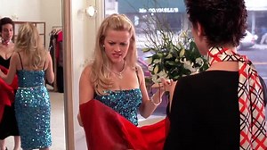 Watch 'It's impossible to use a half-loop stitching on low-viscosity rayon. It would snag the...' | Legally Blonde Clip