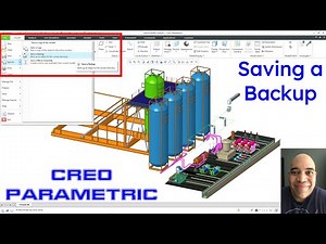 Creo Parametric - Saving a Backup