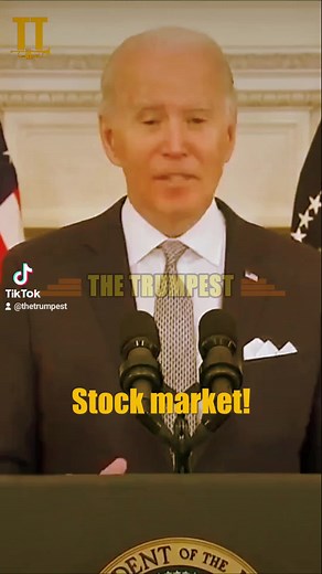 Biden in January: “the stock market…has hit record after record.