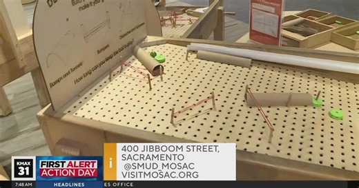 The SMUD Museum of Science & Curiosity (MOSAC), 7am