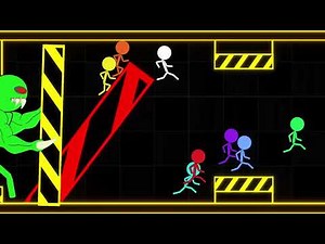 Survival Stickman Race - Escape from Zombie