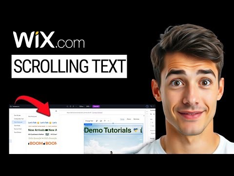 How To Create Scrolling Text Animation In Wix Studio (Easiest Way) (2025 Guide)