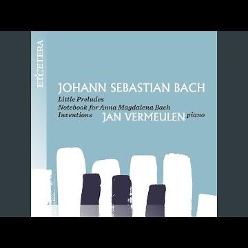 Notebook for Anna Magdalena Bach: Menuet fait par Mons. Böhm in G Major