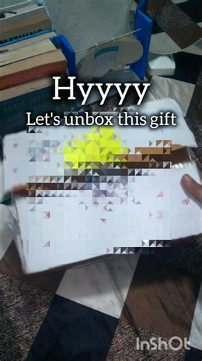 let's unbox this gift🤍#diy #craft #musiclyrics #art #song #music #unbox #gift ‪@triggeredinsaan‬