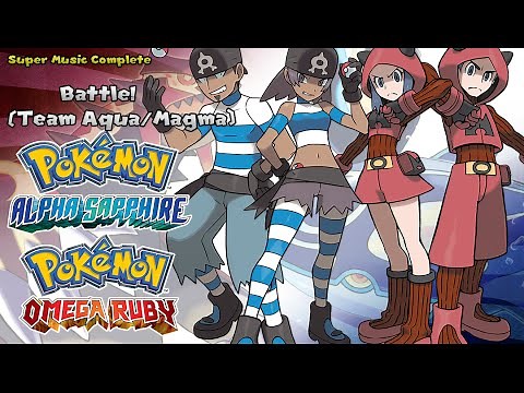 Pokémon Omega Ruby & Alpha Sapphire - Vs Team Aqua/Magma (Highest Quality)