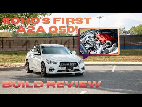The FIRST SOHO A2A Q50 Conversion! | VR30 with GTR Manifold + 3" Exhaust