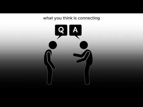 How to Talk Less but Connect More