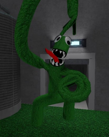 What If I Became a Green Monster In Rainbow Friends Chapter 1 #rainbowfriends #roblox #shorts