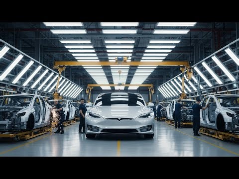 How Luxury Autonomous Cars Are Made Today (Step-by-Step Factory Tour)