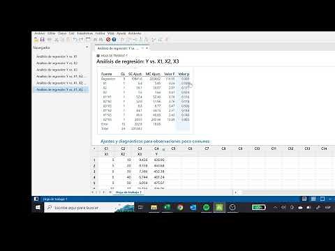 Calculate and Interpret Multiple Regression with Minitab Video 1