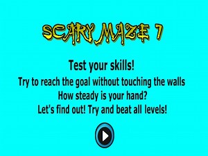 Play Scary Maze 7 | Free Online  Games. KidzSearch.com