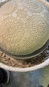 I’ve been pressing this lace into clay for nearly four decades now. It came from my Nana’s old tablecloth — soft, worn, and full of family stories. Somehow it’s survived every move, every studio, and hundreds of Urban Rustic bowls. There’s something tender about using a piece of the past to shape something meant for everyday life now. A little heirloom magic in every rim. Here’s to handmade traditions, imperfect textures, and the people who handed us the tools we didn’t even know we’d need. 🧶✨ 