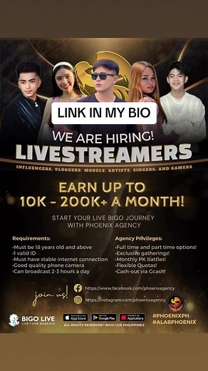 Paano Sumali sa Phoenix Agency sa Bigo Live