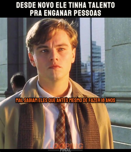 Desde novo ele tinha talento pra enganar pessoas #filme #melhorfilme #recapfilmes #leonardodicaprio #fyp 🎬 Prenda-Me Se for Capaz (2002)