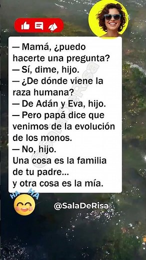 🐒 Una pregunta de familia #chistes #bromas #comedia #risas #divertido #humor #españa