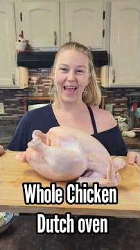 Cooking a Whole Chicken in a Dutch Oven (Simple & Juicy)