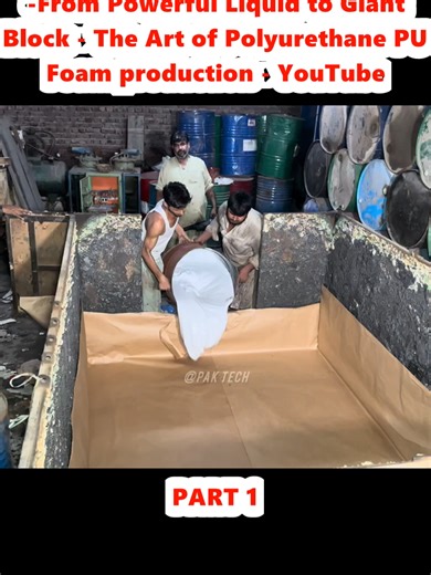 -From Powerful Liquid to Giant Block - The Art of Polyurethane PU Foam production - YouTube (1)