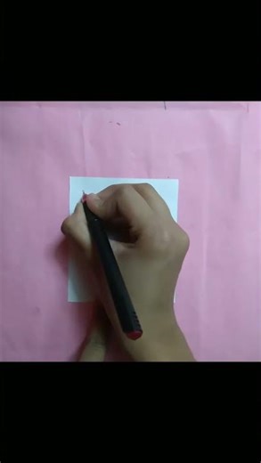 Cute small card ❤️ | Easy DIY mini card idea ✨ #DIYCard #Cute #ViralCraft #MiniCard