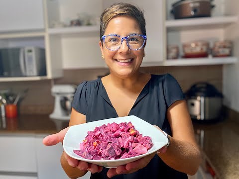 Beet Salad (the Costa Rican version of Russian Salad)