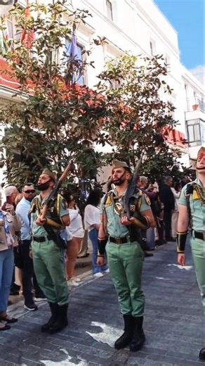 Legion Española en Cabra (Córdoba) procesión Virgen de la Soledad, Semana Santa 🇪🇦
