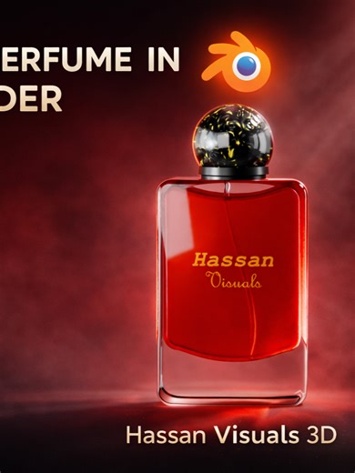 creating realistic perfume in blender #blender #3danimation #education #tutorial #3d