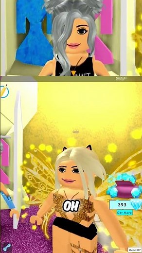 Roblox Avatar Makeover: From Clown to Dark, Outfit Fails! #shorts