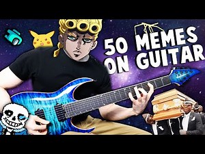 Guitarist Jams Out 50 Musical Memes