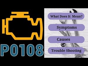 DTC P0108 Overview: P0108 Manifold Absolute Pressure Barometric Pressure Sensor Circuit High Input