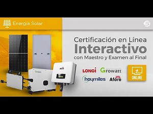 Energía Solar , Sistemas de Interconexión - Curso Express SYSCOM