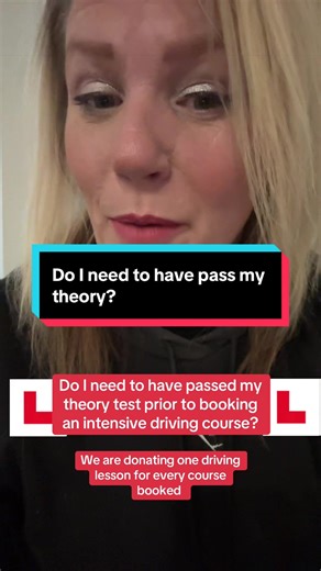 Do I need to have passed my theory test prior to booking a course? How does buying a course help carers? We will donate one lesson for each course sold. #learner #drivingtesttips #intensivedrivingcourse #lpodacademy