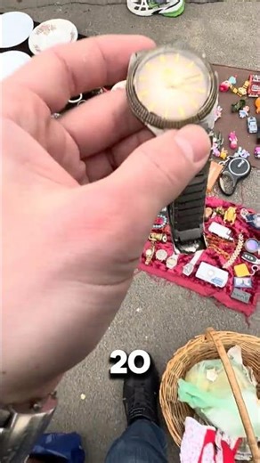 $20 Flea Market Watch… or $300 Find? #watchunboxing #vintagewatches #fleamarket
