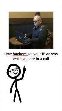 How hackers get your IP address while you are in a call