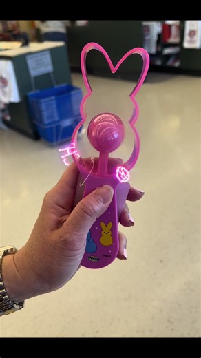 Cute Peeps Lighted Message Fan at Hobby Lobby