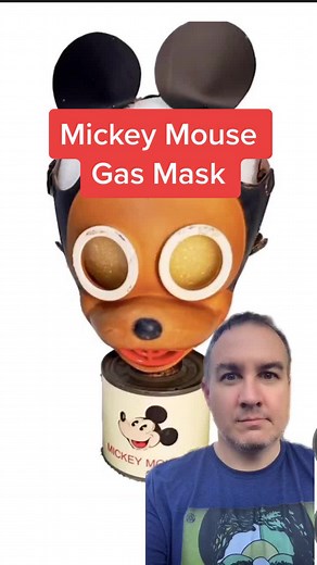 Mickey Mouse Gas Mask in World War 2